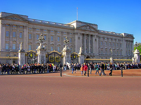 Foto Von Buckingham Palace In London Mit Fotogalerie Buckingham Palace